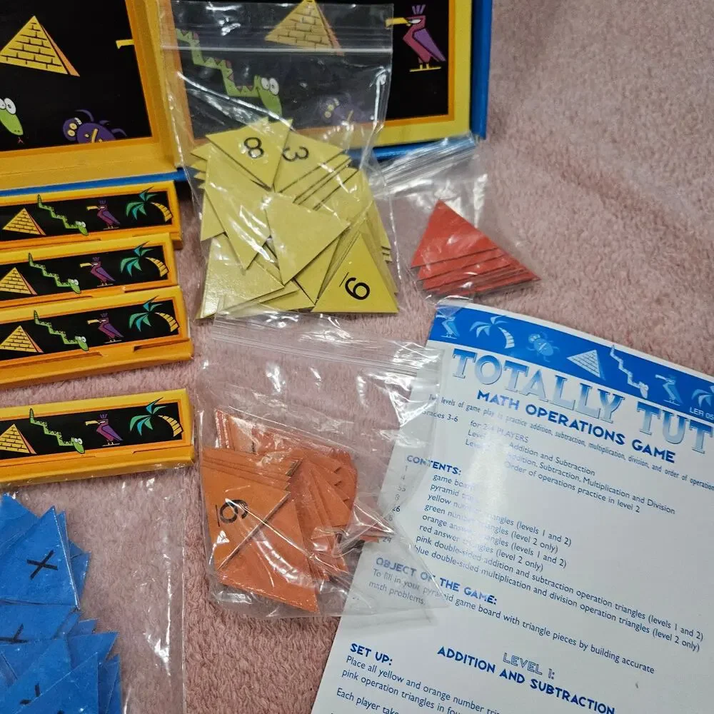 Totally Tut A Math Operations Game by Learning Resources (homeschooling game)